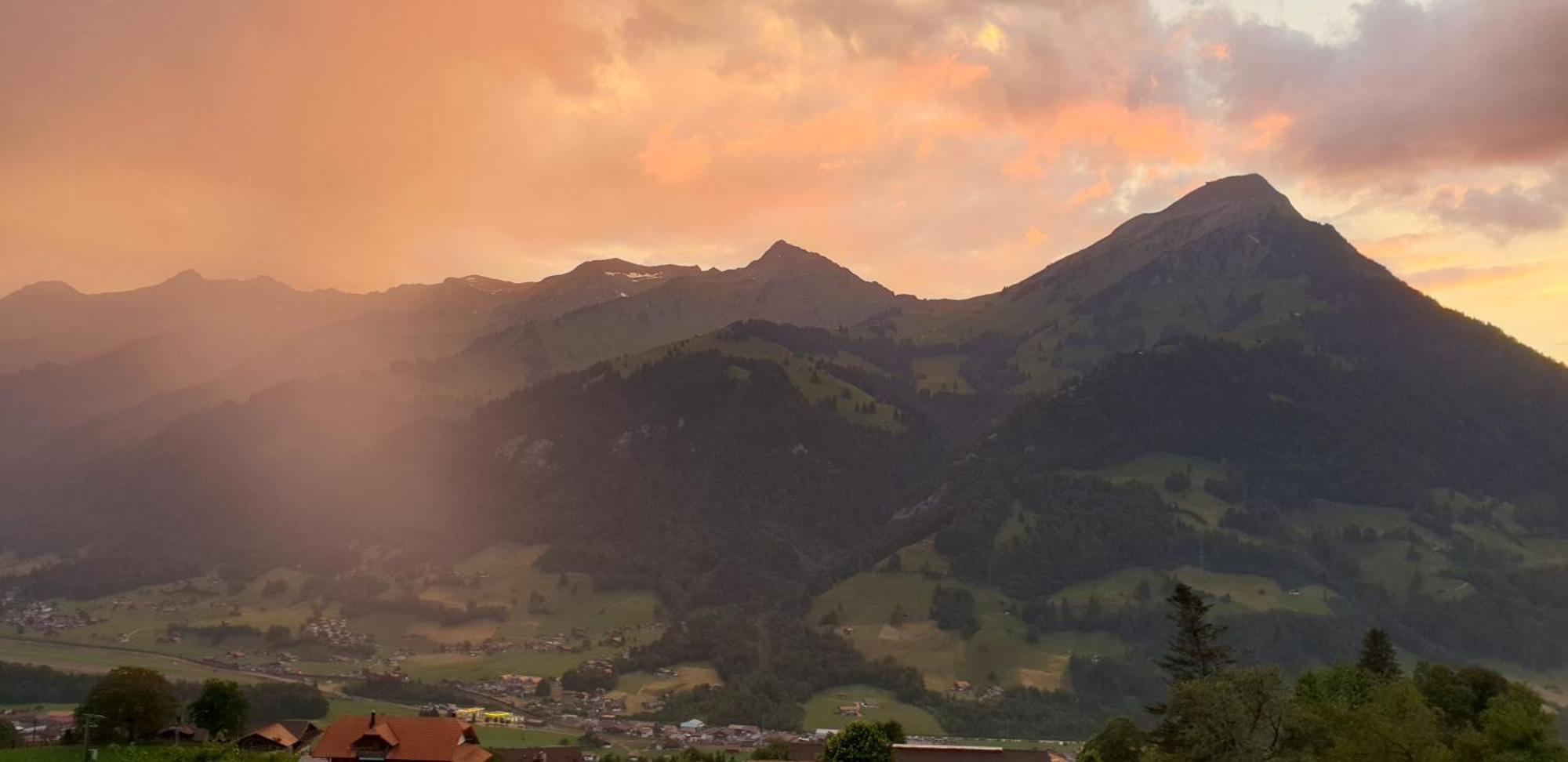 Gasthof Engelberg Hotel Scharnachtal Luaran gambar